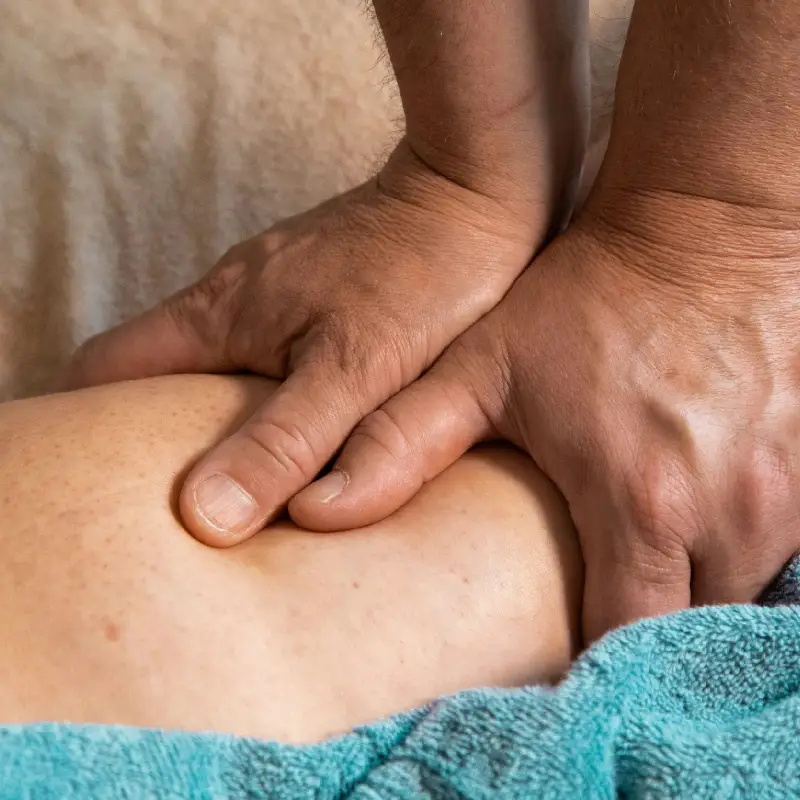 Massage des tissus musculaires